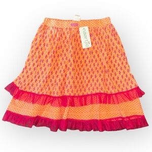 Naartjie seahorse tulle layered girls skirt